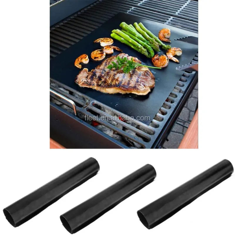 BBQ Grill Mat Barbecue Outdoor Baking Non Stick Pad Camping Tools Reusable Cooking Plate