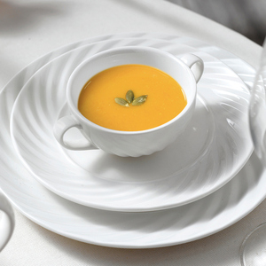 <span class=keywords><strong>Vajilla</strong></span> de Porcelana Blanca para Restaurante de Hotel, <span class=keywords><strong>Vajilla</strong></span> de Cerámica, <span class=keywords><strong>Vajilla</strong></span> para Banquetes~ - Product Image 4