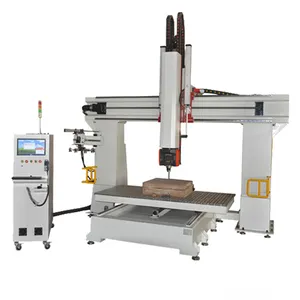German quality 1325 5 axis cnc wood router / 3d 5 axis cnc router for wooden carving 5axis cnc router