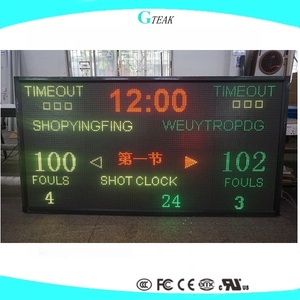 Hotsale! Electronic Basketball Digital <strong>Scoreboard</strong> Score Board <strong>Led</strong> Billboard Manufacture - Product Image 2