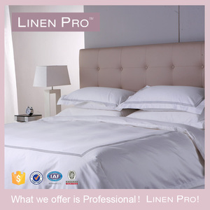 300 fils au pouce Hand Made draps de coton égyptien hôtel drap de lit kit <span class=keywords><strong>linge</strong></span> / hôtel ensemble de literie - Product Image 5