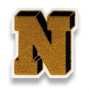 好价钱流行字母P定制个性化聚酯刺绣毛巾雪尼尔补丁字母 - Product Image 5