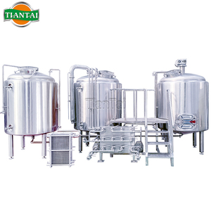 Equipo de la cervecería 5hl de la cervecería de vapor de acero inoxidable - Product Image 1