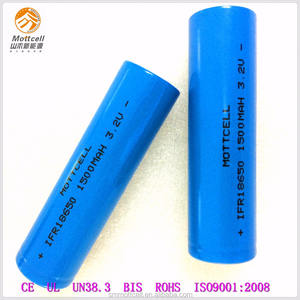 Großhandel produkt MOTTCELL 18650 <span class=keywords><strong>3</strong></span>,2 V 1500 mAh lifepo4 batterie - Product Image 2