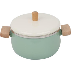 Bán Hot Đồ Dùng Nhà Bếp Phủ Gốm Đồ Nấu Nướng Bộ Tay Cầm Bằng Gỗ Bán Buôn <span class=keywords><strong>Non</strong></span> <span class=keywords><strong>Stick</strong></span> <span class=keywords><strong>Cookware</strong></span> <span class=keywords><strong>Set</strong></span> - Product Image 5