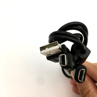 Câble de charge et de données USB 2 en 1 de haute qualité pour Nintendo NDSL DS Lite DSI 3DS XL