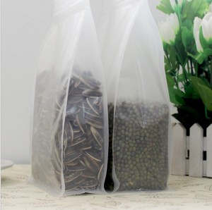 Bolsa de válvula de autosuficiencia con sellado de ocho bordes, sello de sellado, bolsa de embalaje de plástico para alimentos y azúcar - Product Image 2