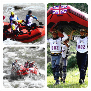 Raft gonflable en PVC de 1,8 mm certifié CE, 3,85 m, pour 8 personnes, adapté aux grottes karstiques - Product Image 3