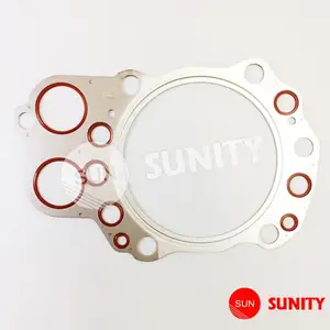 hot sale high quality aftermarket diesel generator engine 6LA head gasket for yanmar