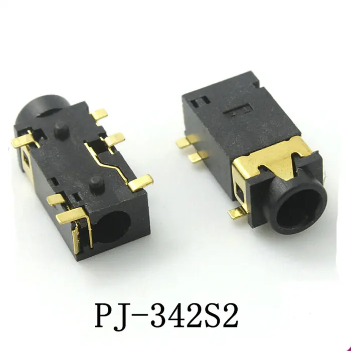 PJ-342S2 PJ342 3,5 мм 3,5 Мужской Женский СУС печатная плата, разъем для наушников