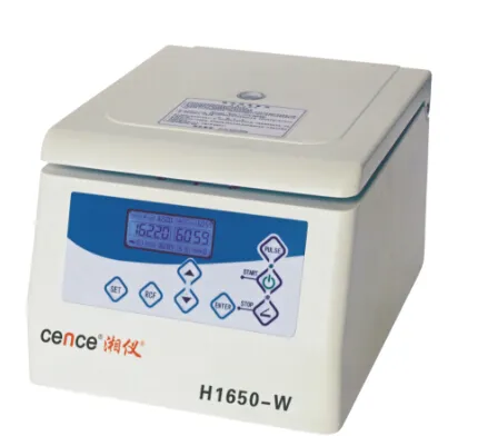 H1650-W Low Noise High Speed Klinische/Lab/Medische/Ziekenhuis Centrifuge