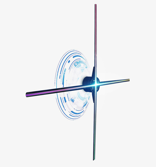 FY3D-Z5S 100CM Large Size Hologram Led Fan 3d Led Fan 3d Holographic Display
