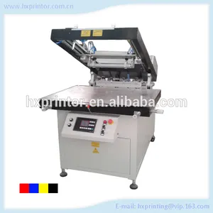 Hs-x70100p fuente de la fábrica de la alta precisión de la grúa máquina de impresión de pantalla