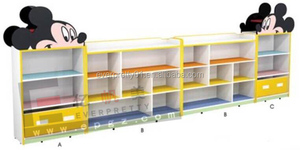 Kindergarten Kindergarten Möbel Kinder Holz schrank Kinder Bücherregal - Product Image 5