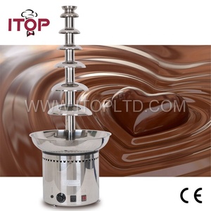 Certificato CE 4-7 tiers uso domestico uso commerciale fontana <span class=keywords><strong>di</strong></span> <span class=keywords><strong>cioccolato</strong></span>/<span class=keywords><strong>cascata</strong></span> macchina <span class=keywords><strong>di</strong></span> fusione 304 # in acciaio inox - Product Image 2
