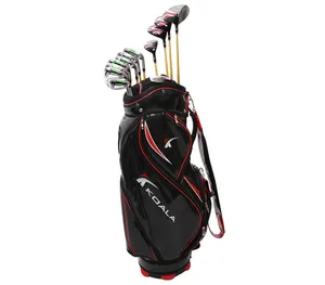 High end China Golf Clubs Complete Set With PU Bag 12pieces