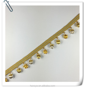 Chất lượng cao Châu Âu Thời Trang Hạt Rèm Tassel <span class=keywords><strong>Fringe</strong></span> - Product Image 2