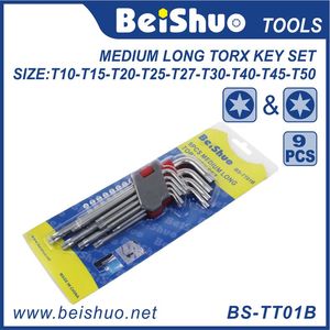 Beishuo 9 unids largo corto llaves Torx llave allen - Product Image 2