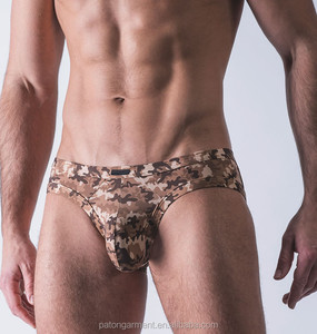 Moda personalizada de todo Camo digital impreso sexy mens ropa interior <span class=keywords><strong>jockey</strong></span> - Product Image 3