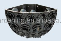 <span class=keywords><strong>Pot</strong></span> <span class=keywords><strong>de</strong></span> planteur en boule pour plantes, <span class=keywords><strong>Pot</strong></span> rond <span class=keywords><strong>noir</strong></span>, décoration <span class=keywords><strong>de</strong></span> jardin, utilisé avec des fleurs/vertes, rond, pour le sol, moderne - Product Image 4
