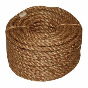 Atacado China Fabricantes trançado 3 fios manila corda de juta corda de cânhamo corda de sisal