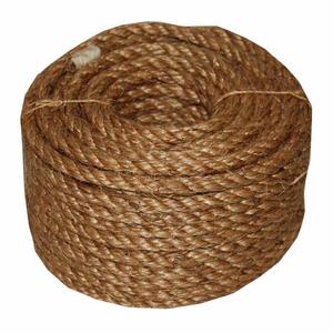 Corde en jute tressée, 3 brins, 1 pièce, vente en gros, accessoires chinois