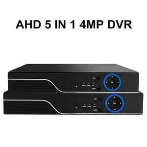 Híbrido control remoto H.264 5 en 1 cctv digital video grabación atcloud 4MP 1080 p AHD DVR 16
