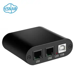 Sistema de registro de Voz Digital USB de 2 líneas con número de teléfono, grabadora de voz y llamadas de teléfono USB para sistema de grabación de llamadas de centro de llamadas