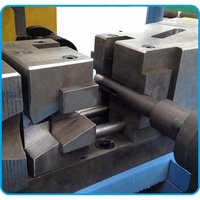 Machine de formage d'extrémité de tube en acier inoxydable SS, réduction, expansion, rétrécissement, évasement, sertissage, élargisseur, rond, carré, acier doux, carbone