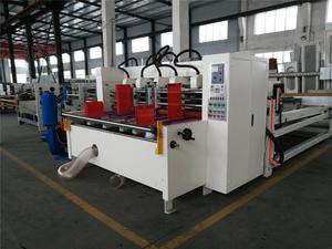 Pisau Tipis Slitter Gol dengan Vacuum Suction Pengumpan Kertas dengan Counter <span class=keywords><strong>Stacker</strong></span> - Product Image 2