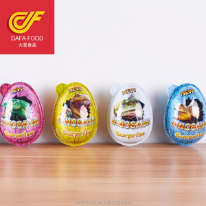 Dafa-juego de comida, <span class=keywords><strong>huevo</strong></span> de <span class=keywords><strong>Chocolate</strong></span>, dinosaurios, juguete de caramelo, caja de exhibición de alto nivel de 24 meses, OEM ODM CN;GUA EP2004 - Product Image 2