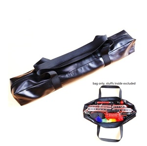 Grande Cuoio DELL'UNITÀ di elaborazione Della Chiusura Lampo Sacchetto di Immagazzinaggio Del Sacchetto per Adulti Giocattoli Del Sesso Bacchette Magiche Vibratori Bondage Moderazione E Tutti Gli Altri Accessori - Product Image 1