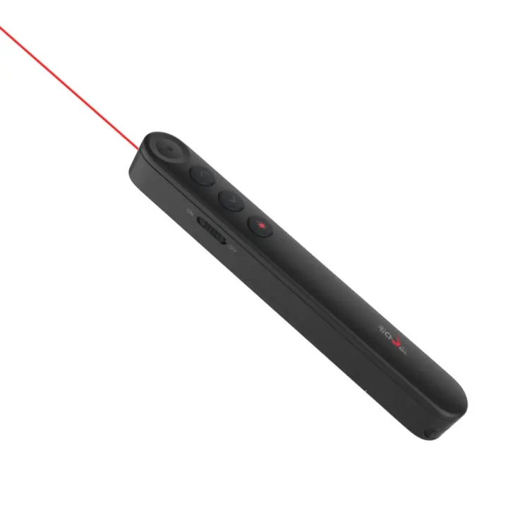 Penjualan Langsung dari Pabrik Pena Penunjuk Laser Nirkabel 2.4G Clicker Powerpoint untuk Presentasi