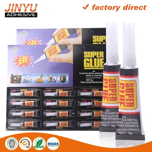 Zhejiang taizhou 5 minuti di riparazione di scarpe di vetro eporx resina sicuro adesivi in gomma impermeabile 502 super glue