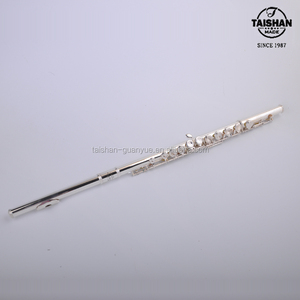 Instrumen Musik Profesional suling lubang terbuka 16 tombol tutup dengan nada C bahan tubuh Cupronickel - Product Image 2