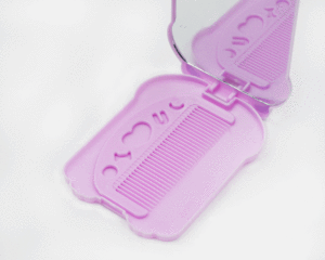 Fancy Cartoon Có Thể Gập Lại Gương Nhỏ Với Bộ Lược - Product Image 4