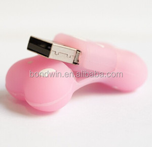 <span class=keywords><strong>Clé</strong></span> <span class=keywords><strong>USB</strong></span> 2.0 en forme d'os de chien en plastique Nouveau produit en stock - Product Image 2