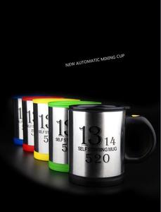 Automático al por mayor de 400 ML Productos WEONE Uno Mismo Que Revuelve la Taza de Acero Inoxidable de Doble Pared - Product Image 5