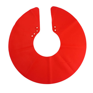 Scialle del collare del silicone antiaderente dello spruzzo della superficie dello scialle del silicone del salone di bellezza - Product Image 1