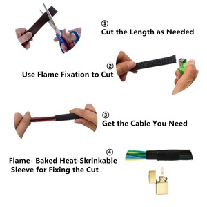 Hampool linh hoạt chống mài mòn cao bện mở rộng tay áo - Product Image 4