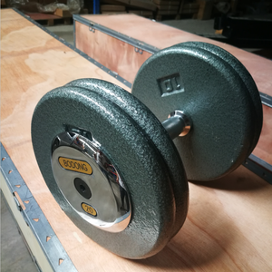 סיטונאי ברזל יצוק משקולת עם מלוטש <span class=keywords><strong>chrome</strong></span> מסתיים חוזק אימון כושר כושר משקולת סט - Product Image 6