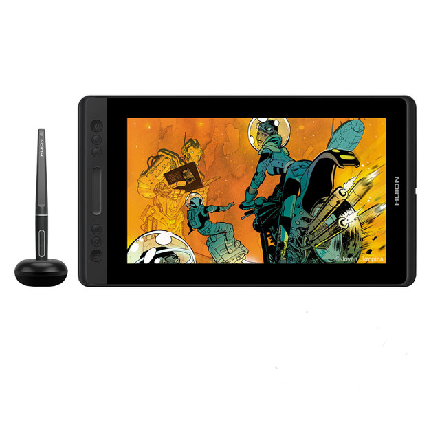 Battery-Free 8192Levels Huion 120% Srgb Kamvas Pro12 Professional Digital Drawing Pen Display Tablet Touch Graphic