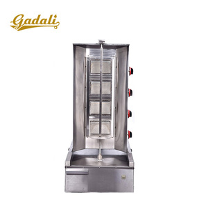 Máquina de Shawarma y Cortadora de Kebab Doner de 4 Cabezas, de Acero Inoxidable, 12V - Product Image 2