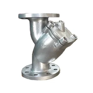 Ansi lớp 150 mặt bích <span class=keywords><strong>Y</strong></span> loại lọc với bộ lọc bằng thép không gỉ cho nước dễ uốn sắt cơ thể kích thước 2in-24in - Product Image 1