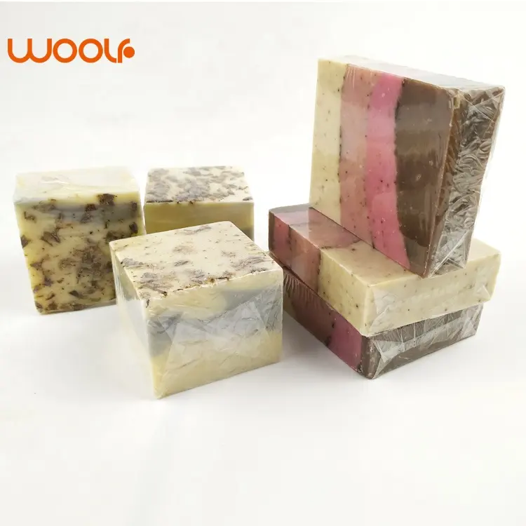 handmade soap making supplies herbal organic hand soap bar with eco-friendly packaging