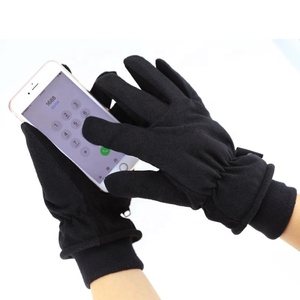 Guantes de trabajo de cuero para hombre y mujer, manoplas térmicas a prueba de frío para invierno - Product Image 2