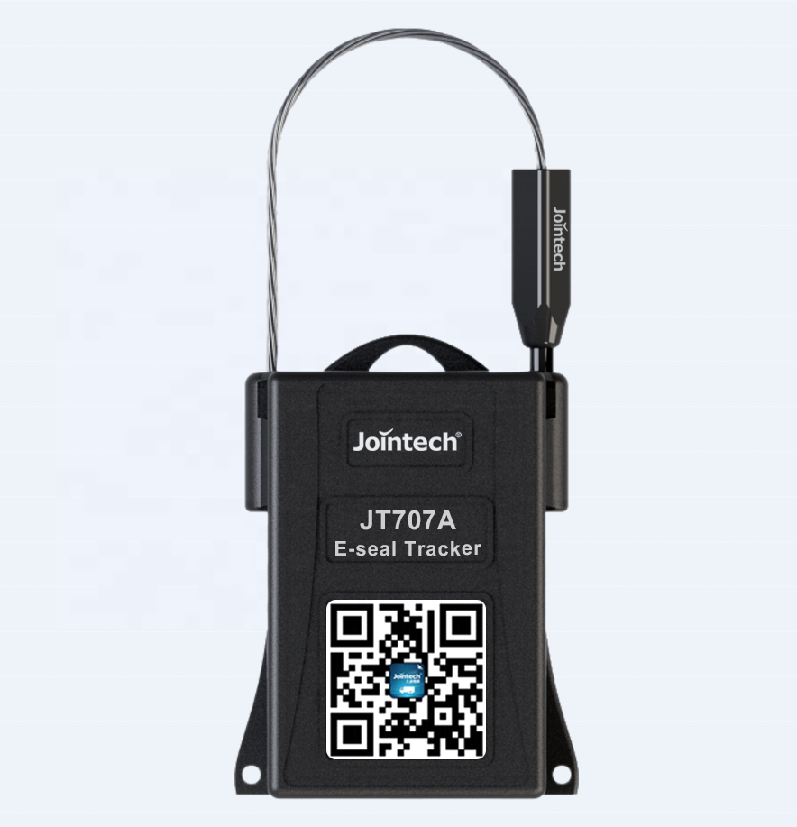 Небольшой недорогой одноразовый замок Jointech 707A для повторного использования, отключение сигнализации, сумка для мобильных активов, герметичный контейнер для определения местоположения gps