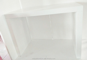 Barra de <span class=keywords><strong>Bar</strong></span> Blanca de Alto Brillo, Forma Faroc, Mesa de <span class=keywords><strong>Bar</strong></span> <span class=keywords><strong>para</strong></span> Uso en el Hogar - Product Image 3