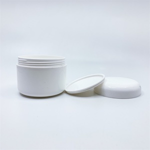 factory direct 200ml white Plastic Cosmetic Containers jars for face cream