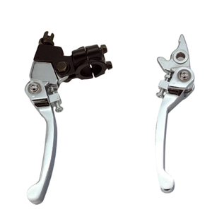 Palanca de <span class=keywords><strong>Freno</strong></span> y <span class=keywords><strong>Embrague</strong></span> para Motocicleta de 7/8" 22mm, Aleación de Aluminio para Motocross, para CRF TTR KLX, <span class=keywords><strong>Freno</strong></span> de Mano Delantero, <span class=keywords><strong>Acelerador</strong></span>, 50cc-160cc - Product Image 2